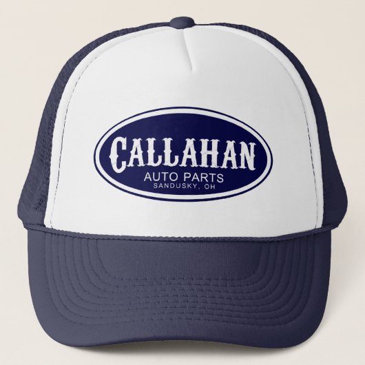 Casquette Pièces d'auto de Callahan (Devant)