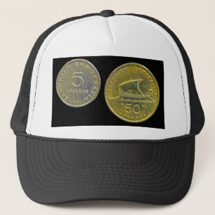 Casquette Pièces de monnaie grecques de drachme