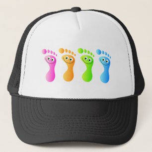 Casquette Pieds heureux