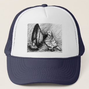 Casquette Pigeons de rouleau de salon