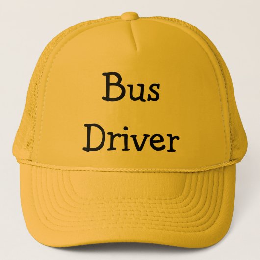 Casquette Pilote de bus (Devant)