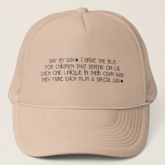 Casquette Pilote de bus jour par jour