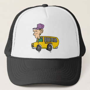 Casquette Pilote de bus scolaire