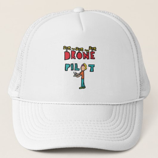 Casquette Pilote de drone (Devant)