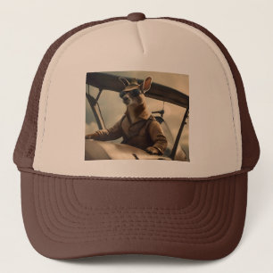 Casquette Pilote de kangourou australien,