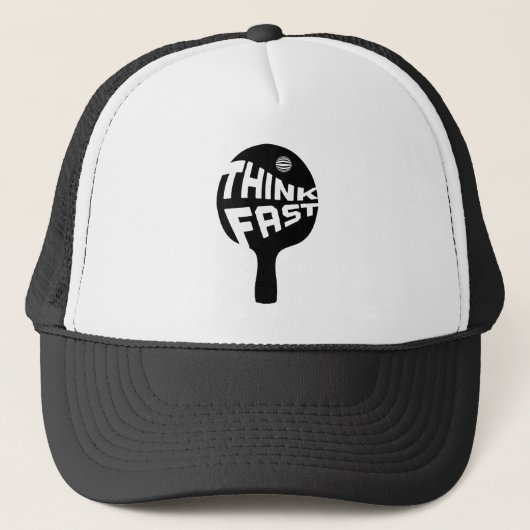 Casquette Ping pong Think (Devant)