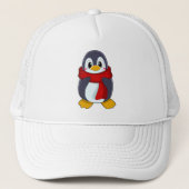 Casquette Pingouin avec Écharpe (Devant)