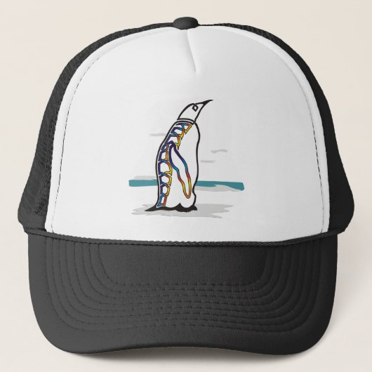 Casquette Pingouin coloré (Devant)