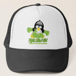 Casquette Pingouin de combat de lymphome non Hodgkinien