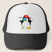 Casquette Pingouin de pirate (Devant)