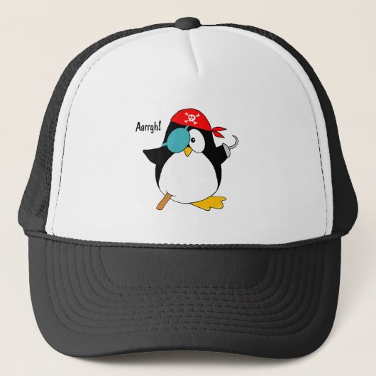 Casquette Pingouin de pirate (Devant)