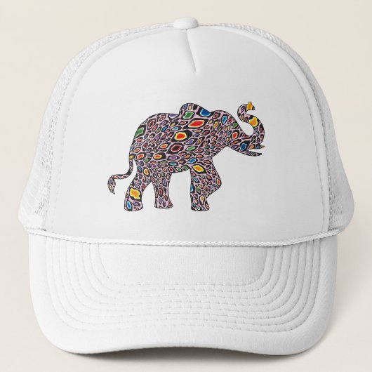 Casquette Pink-Cheetah-Elephant (Devant)
