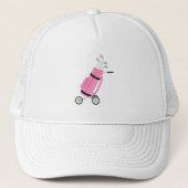 Casquette Pink Golf Caddy (Devant)
