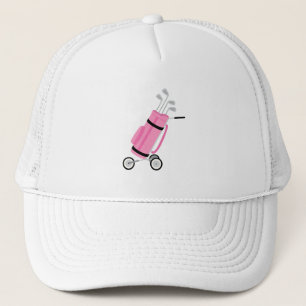 Casquette Pink Golf Caddy