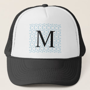 Casquette Pinroues bleues Sky initiales personnalisées