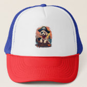 Casquette Pirate Poodle Plunder (Devant)