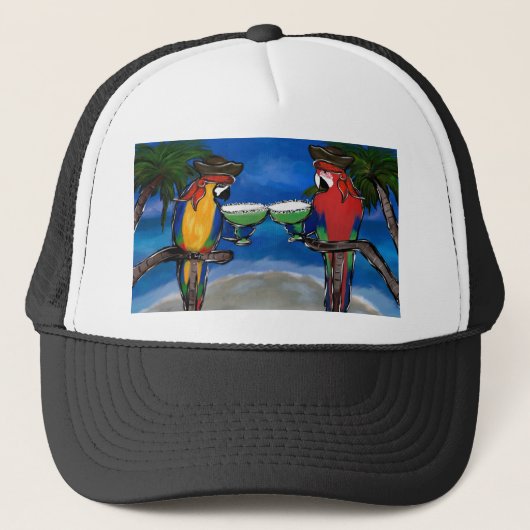 Casquette Pirates perroquets (Devant)
