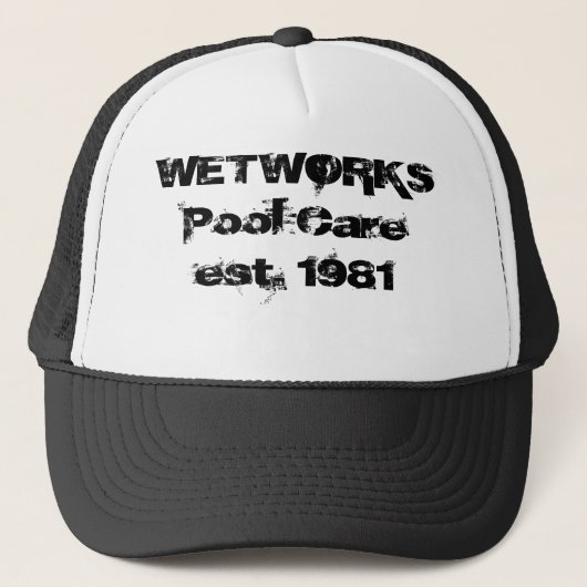 Casquette Piscine Careest de WETWORKS. 1981 (Devant)