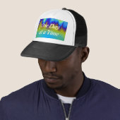 Casquette Piscine ODAT de mystère (En situation)
