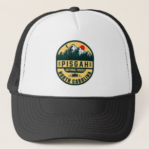Casquette Pisgah National Forest NC Retro Sunset Souvenirs