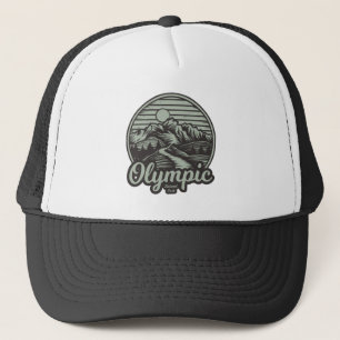 Casquette Piste de montagne du parc national olympique
