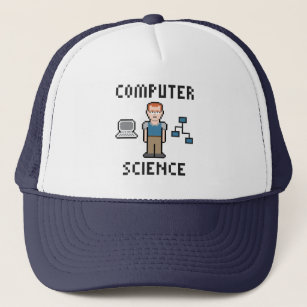 Casquette Pixel Computer Science Trucker Chapeau