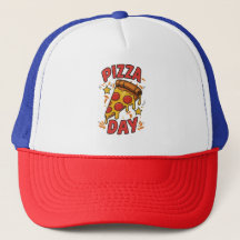 Pizza Day - Fun Pepperoni Pizza Slice Design