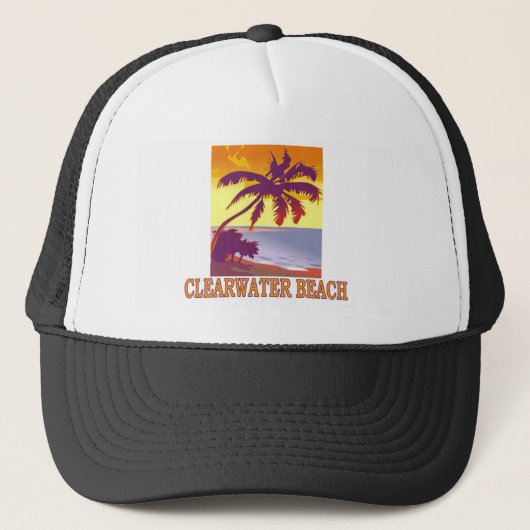 Casquette Plage de Clearwater, la Floride (Devant)