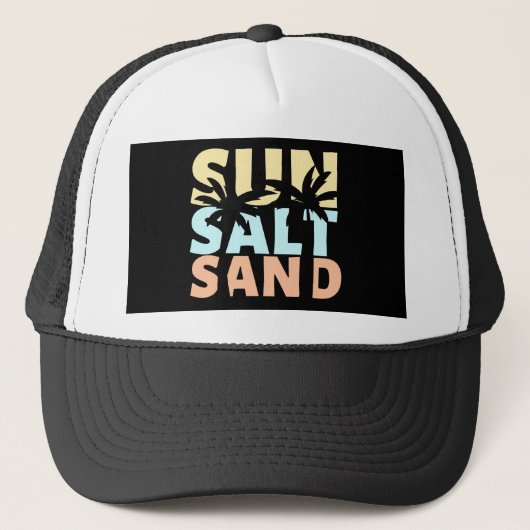 Casquette Plage de sel de soleil Été de sable (Devant)