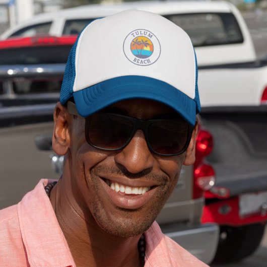 Casquette Plage de Tulum, Riviera Maya Style Classique défra