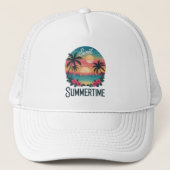Casquette Plage de voyage d'été (Devant)