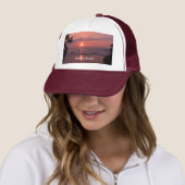 Casquette Plage romantique Hawaii Sunset Ocean Beach (En situation)