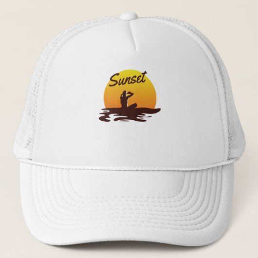 Casquette Plage Sunset (Devant)