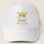 Casquette Plages de fête de Bachelorette Alcools Meilleures  (Devant)