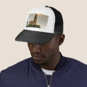 Casquette Plan rapproché fendu de phare de roche (En situation)
