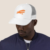 Casquette Plan vintage - Orange (En situation)