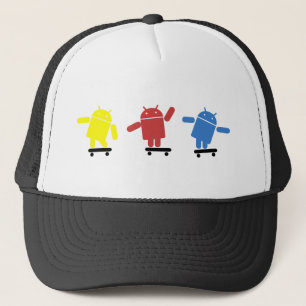Casquette Planchiste androïde coloré multi