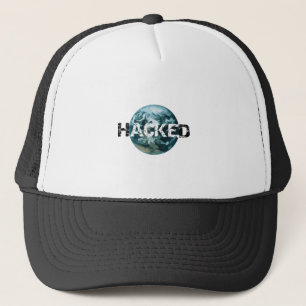 Casquette planète Terre piratée