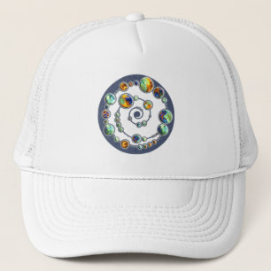 Casquette Planètes en formation de cercle de culture + votre