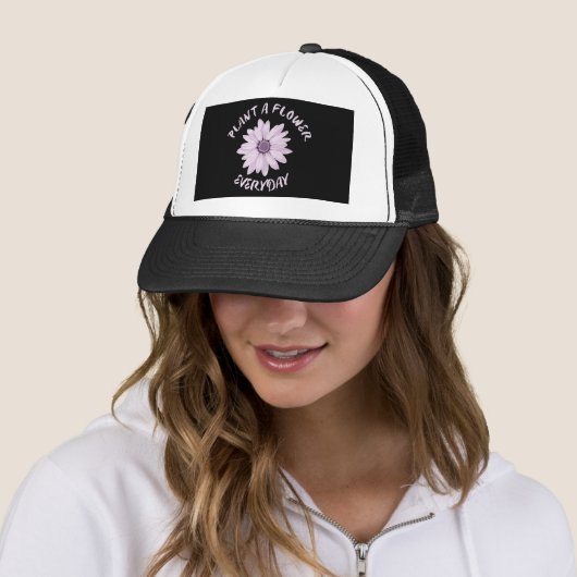Casquette Plante Une Fleur Tous Les Jours (En situation)