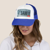 Casquette Plaque de licence Sasquatch (En situation)