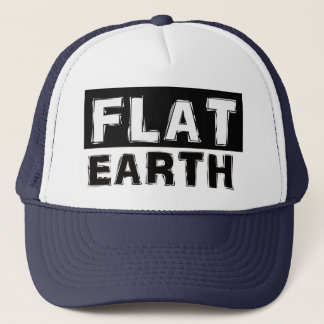 Casquette plat de camionneur de la terre