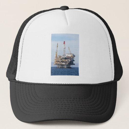 Casquette Plate-forme pétrolière (Devant)