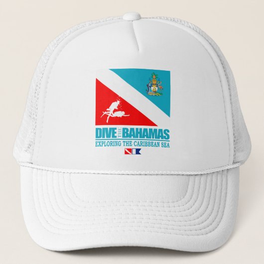 Casquette Plongée aux Bahamas (Devant)