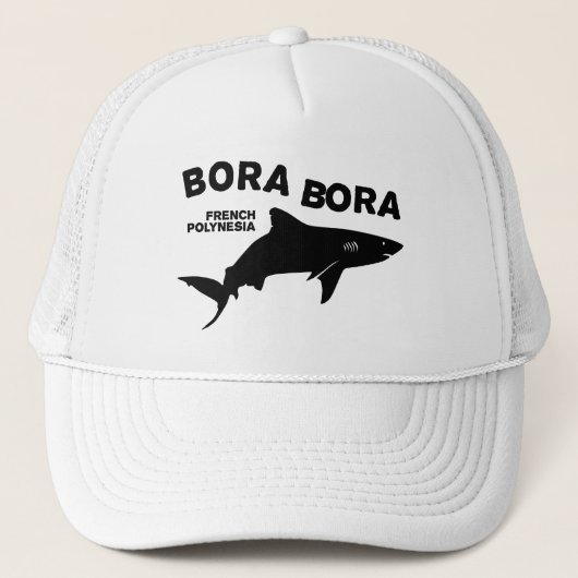 Casquette Plongée De Requin À Bora Bora (Devant)
