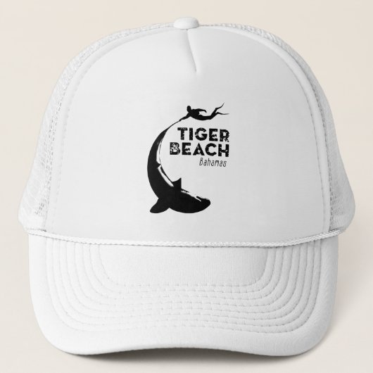 Casquette Plongée de requins à Tiger Beach (Devant)