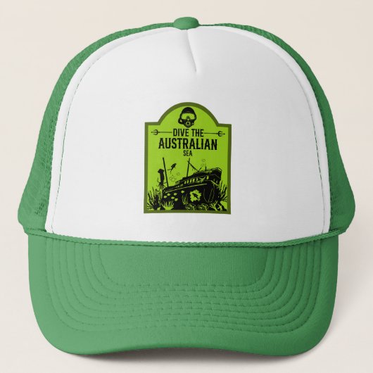 Casquette Plongée par naufrage Australie (Devant)