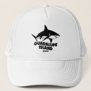 Casquette Plongée Sous-Marine Avec Requins Île De Guadalupe