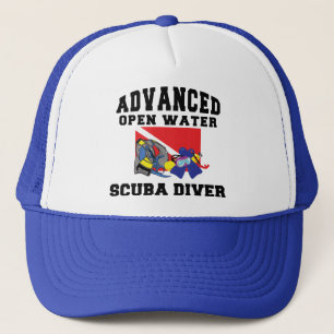 Casquette Plongeur autonome avancé d'eau libre