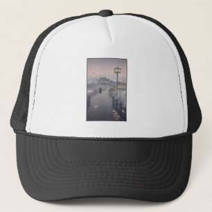 Casquette Pluie crépusculaire sur le chemin de Shinobazu au